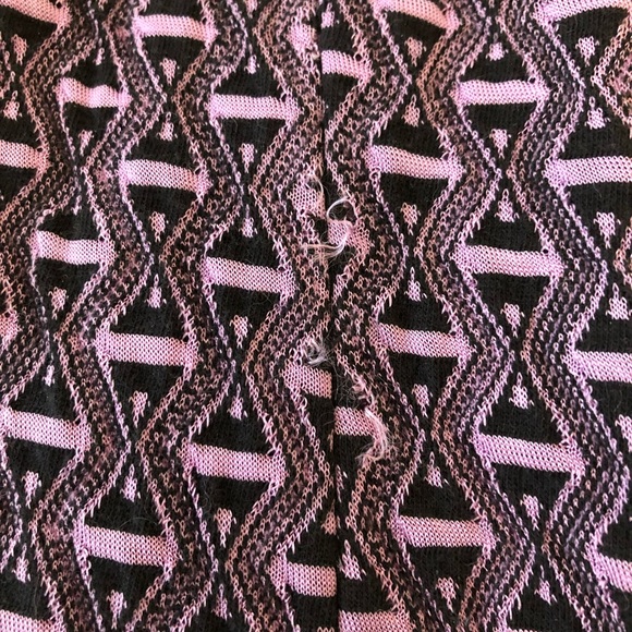 Vintage Purple & Black Dress - Picture 8 of 9